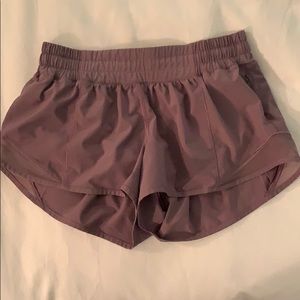 Athletic shorts plum color